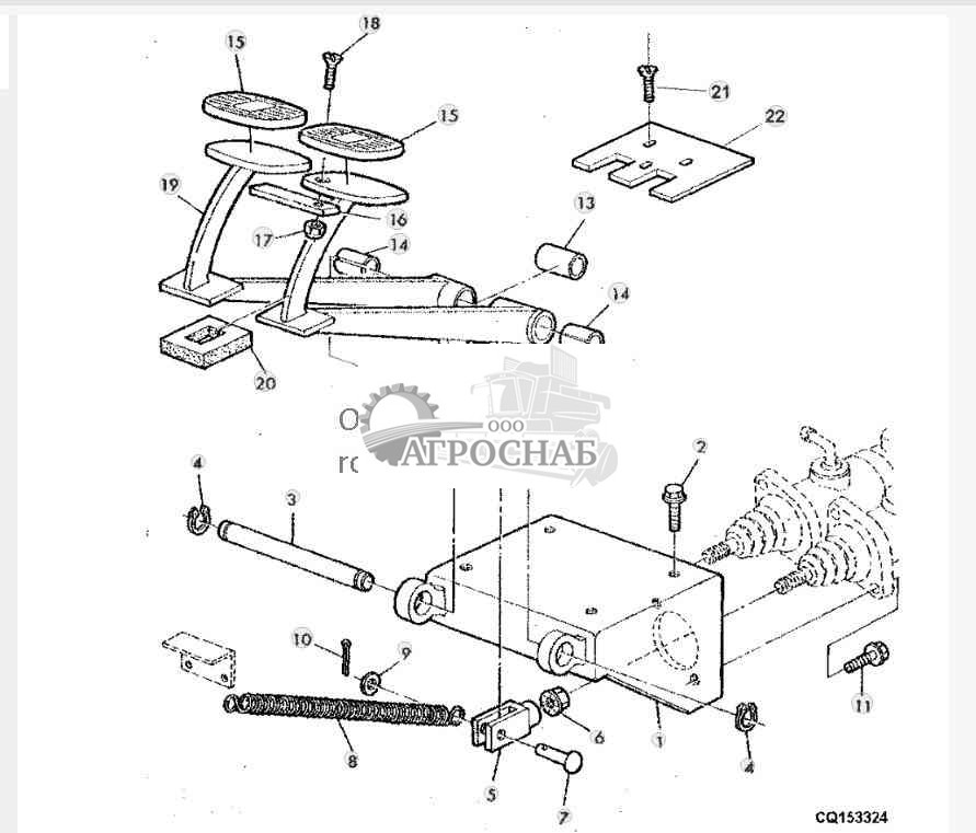 Педали тормоза 